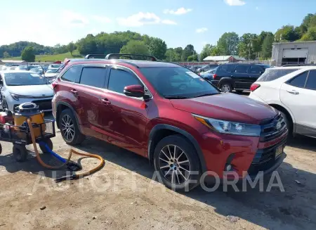 Toyota Highlander 2017 2017 vin 5TDJZRFH9HS432798 from auto auction Iaai