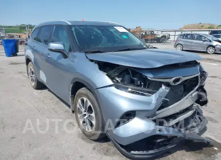 TOYOTA HIGHLANDER 2023 vin 5TDKDRAH4PS027134 from auto auction Iaai