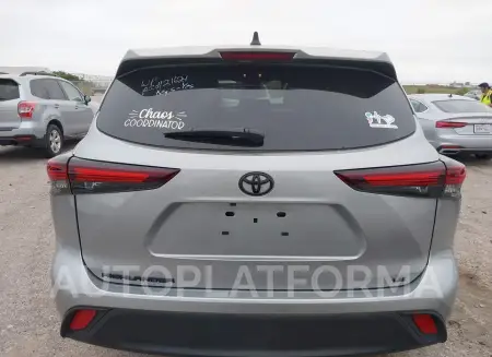 TOYOTA HIGHLANDER 2024 vin 5TDKDRAH4RS050898 from auto auction Iaai