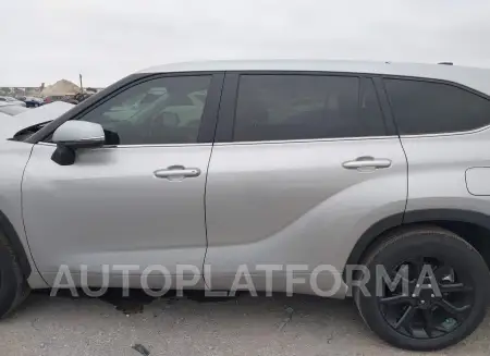 TOYOTA HIGHLANDER 2024 vin 5TDKDRAH4RS050898 from auto auction Iaai