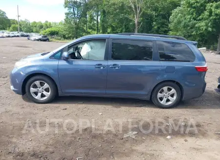 TOYOTA SIENNA 2015 vin 5TDKK3DC5FS609017 from auto auction Iaai