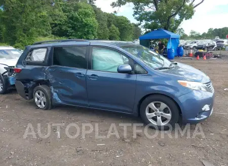 TOYOTA SIENNA 2015 vin 5TDKK3DC5FS609017 from auto auction Iaai