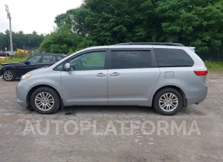 TOYOTA SIENNA 2015 vin 5TDYK3DCXFS663729 from auto auction Iaai