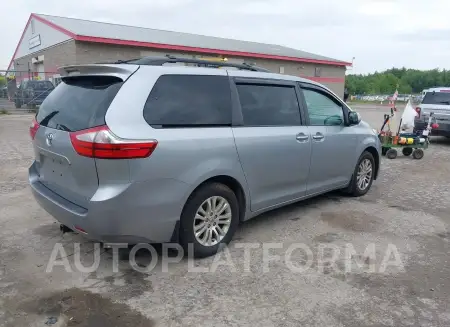 TOYOTA SIENNA 2015 vin 5TDYK3DCXFS663729 from auto auction Iaai