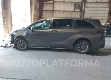 TOYOTA SIENNA 2022 vin 5TDYRKEC8NS102822 from auto auction Iaai