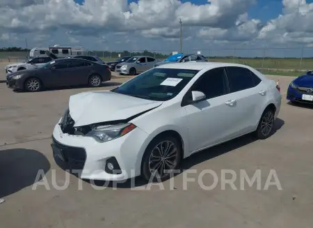 TOYOTA COROLLA 2015 vin 5YFBURHE3FP273711 from auto auction Iaai