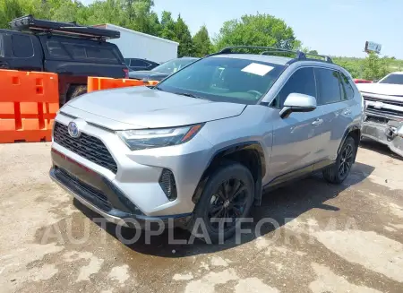 TOYOTA RAV4 HYBRID 2023 vin JTM16RFV6PD109110 from auto auction Iaai