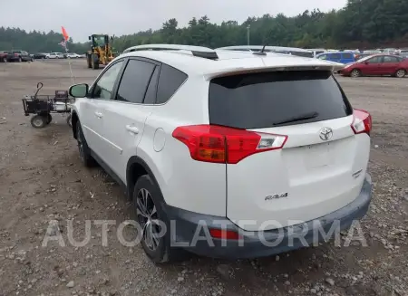 TOYOTA RAV4 2015 vin JTMDFREV8FJ046140 from auto auction Iaai