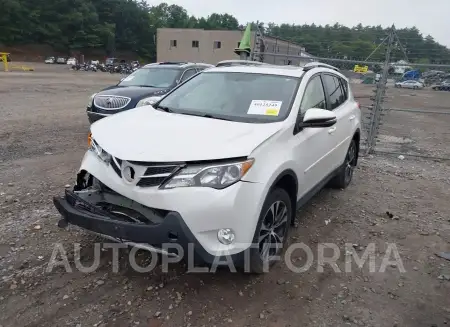 TOYOTA RAV4 2015 vin JTMDFREV8FJ046140 from auto auction Iaai