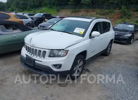 JEEP COMPASS 2016 vin 1C4NJDEB9GD772908 from auto auction Iaai