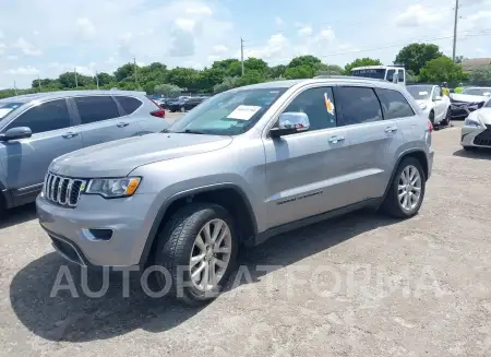 JEEP GRAND CHEROKEE 2017 vin 1C4RJEBG1HC708182 from auto auction Iaai