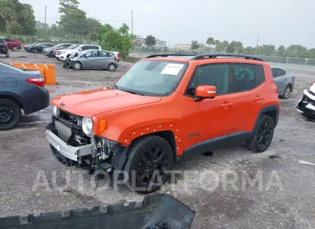 JEEP RENEGADE 2017 vin ZACCJABB7HPG25693 from auto auction Iaai