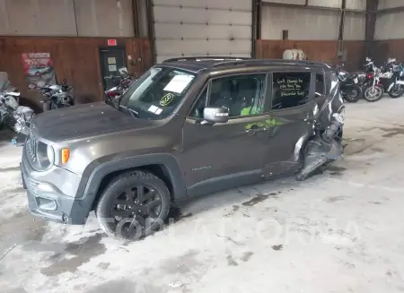 JEEP RENEGADE 2018 vin ZACCJBBB6JPG77392 from auto auction Iaai