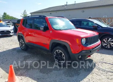 JEEP RENEGADE 2016 vin ZACCJBCT1GPD56991 from auto auction Iaai