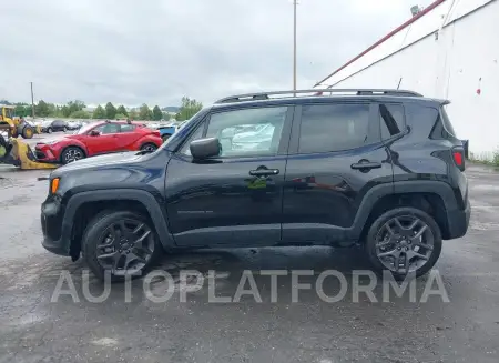 JEEP RENEGADE 2021 vin ZACNJDBB1MPM72150 from auto auction Iaai