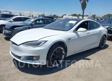 TESLA MODEL S 2017 vin 5YJSA1E45HF219251 from auto auction Iaai