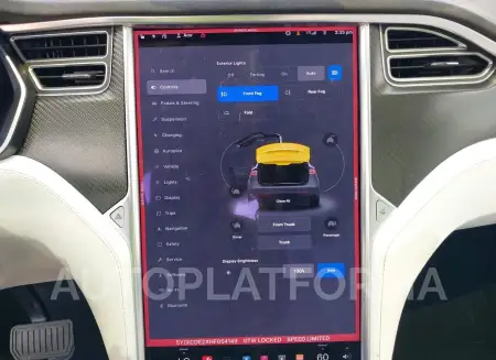 TESLA MODEL X 2017 vin 5YJXCDE2XHF054149 from auto auction Iaai