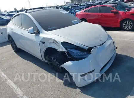 Tesla Model Y 2021 2021 vin 5YJYGDEE1MF141466 from auto auction Iaai