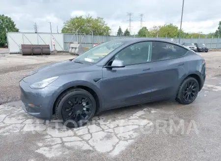 TESLA MODEL Y 2023 vin 7SAYGDEE2PF877629 from auto auction Iaai