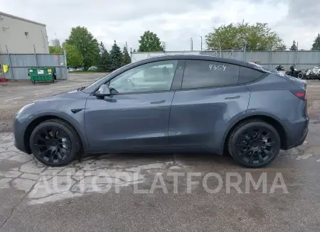 TESLA MODEL Y 2023 vin 7SAYGDEE2PF877629 from auto auction Iaai