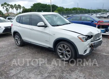 BMW X3 2017 2017 vin 5UXWZ7C33H0V91076 from auto auction Iaai