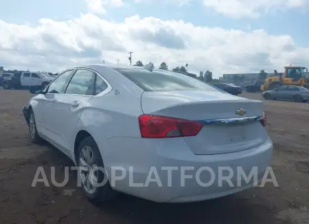 CHEVROLET IMPALA 2016 vin 2G1105SA3G9161863 from auto auction Iaai