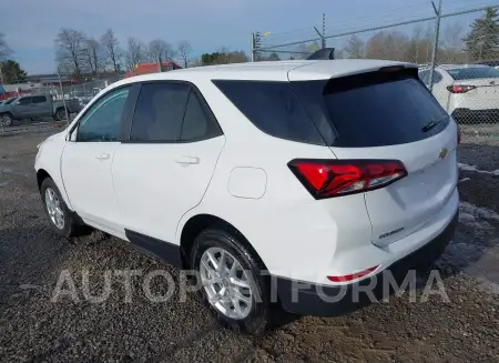 CHEVROLET EQUINOX 2024 vin 3GNAXSEG4RL112244 from auto auction Iaai