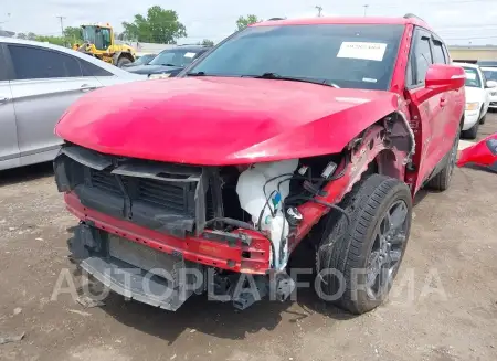 CHEVROLET BLAZER 2020 vin 3GNKBCRS0LS674131 from auto auction Iaai