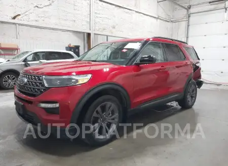 FORD EXPLORER 2022 vin 1FMSK8DHXNGB00859 from auto auction Iaai