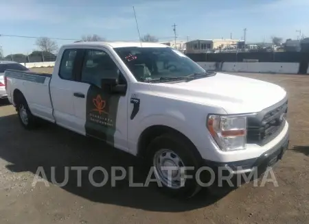 Ford F150 2021 2021 vin 1FTEX1CP2MKD23556 from auto auction Iaai