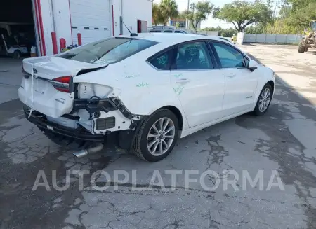 FORD FUSION HYBRID 2017 vin 3FA6P0LU2HR182211 from auto auction Iaai