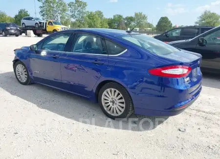 FORD FUSION HYBRID 2015 vin 3FA6P0LUXFR131360 from auto auction Iaai