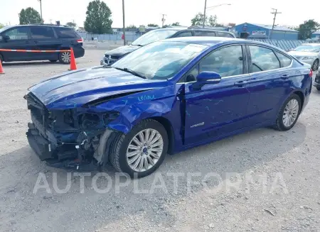 FORD FUSION HYBRID 2015 vin 3FA6P0LUXFR131360 from auto auction Iaai