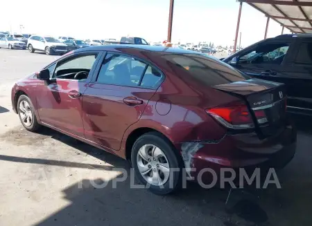 HONDA CIVIC 2015 vin 19XFB2F51FE098300 from auto auction Iaai