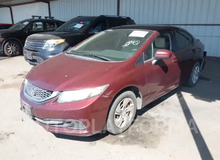 HONDA CIVIC 2015 vin 19XFB2F51FE098300 from auto auction Iaai