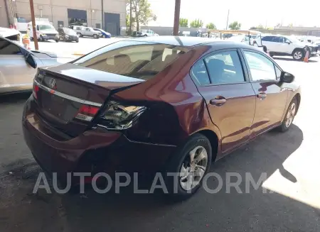 HONDA CIVIC 2015 vin 19XFB2F51FE098300 from auto auction Iaai