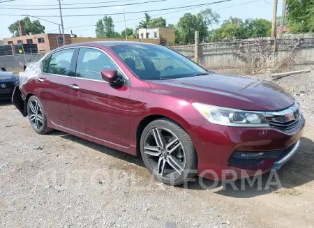 HONDA ACCORD 2017 vin 1HGCR2F14HA002243 from auto auction Iaai