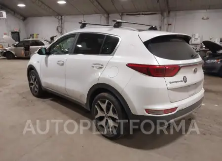 KIA SPORTAGE 2017 vin KNDPRCA68H7208199 from auto auction Iaai