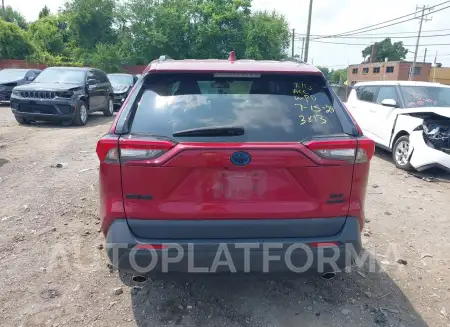 TOYOTA RAV4 HYBRID 2022 vin 2T3B6RFV4NW033813 from auto auction Iaai