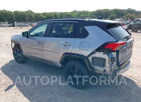 TOYOTA RAV4 HYBRID 2019 vin 2T3EWRFV0KW033283 from auto auction Iaai