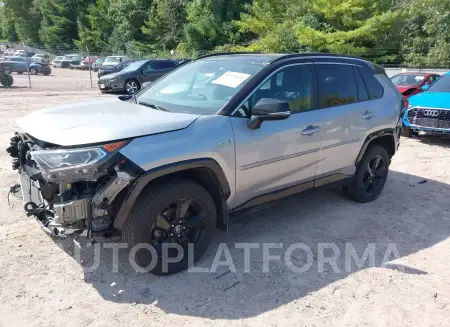 TOYOTA RAV4 HYBRID 2019 vin 2T3EWRFV0KW033283 from auto auction Iaai