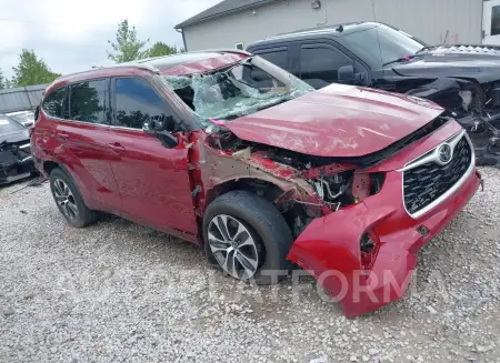 Toyota Highlander 2022 2022 vin 5TDGZRBH9NS239935 from auto auction Iaai