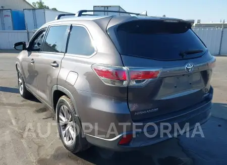 TOYOTA HIGHLANDER 2015 vin 5TDJKRFH4FS084958 from auto auction Iaai