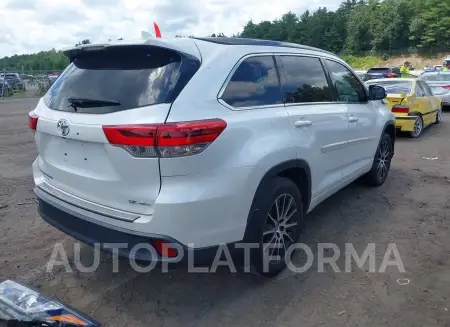 TOYOTA HIGHLANDER 2018 vin 5TDJZRFH8JS802144 from auto auction Iaai