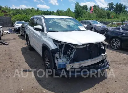 TOYOTA HIGHLANDER 2018 vin 5TDJZRFH8JS802144 from auto auction Iaai