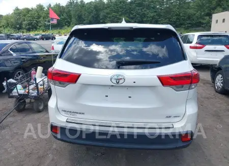 TOYOTA HIGHLANDER 2018 vin 5TDJZRFH8JS802144 from auto auction Iaai