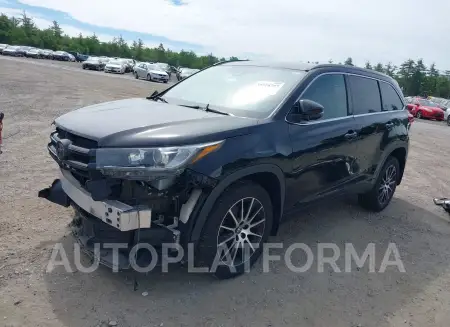 TOYOTA HIGHLANDER 2017 vin 5TDJZRFHXHS470119 from auto auction Iaai