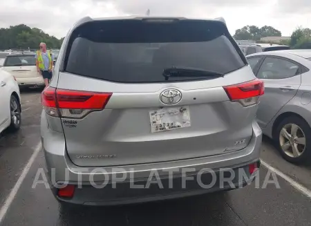 TOYOTA HIGHLANDER 2018 vin 5TDKZRFH6JS529810 from auto auction Iaai