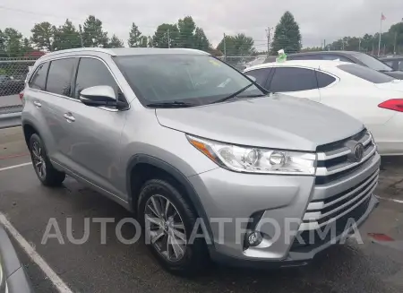 TOYOTA HIGHLANDER 2018 vin 5TDKZRFH6JS529810 from auto auction Iaai