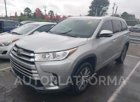 TOYOTA HIGHLANDER 2018 vin 5TDKZRFH6JS529810 from auto auction Iaai